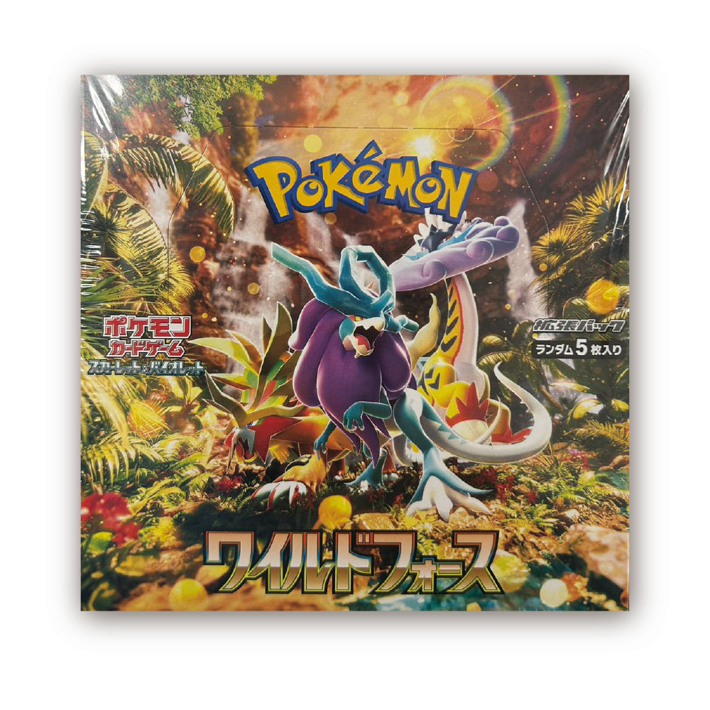 ポケモンカードゲーム スカーレット&バイオレット 拡張パック ワイルドフォース 1BOX