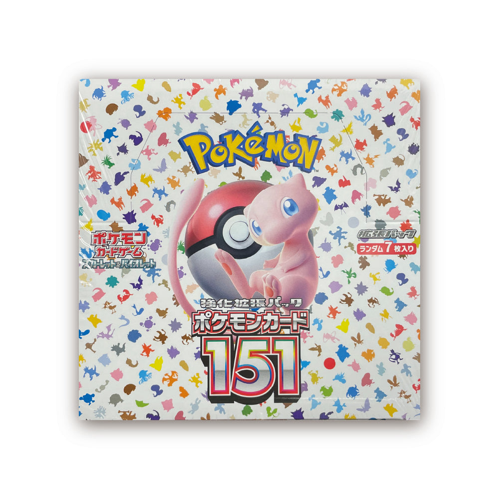 ポケモンカードゲーム スカーレット&バイオレット ポケモンカード151 強化拡張 1BOX