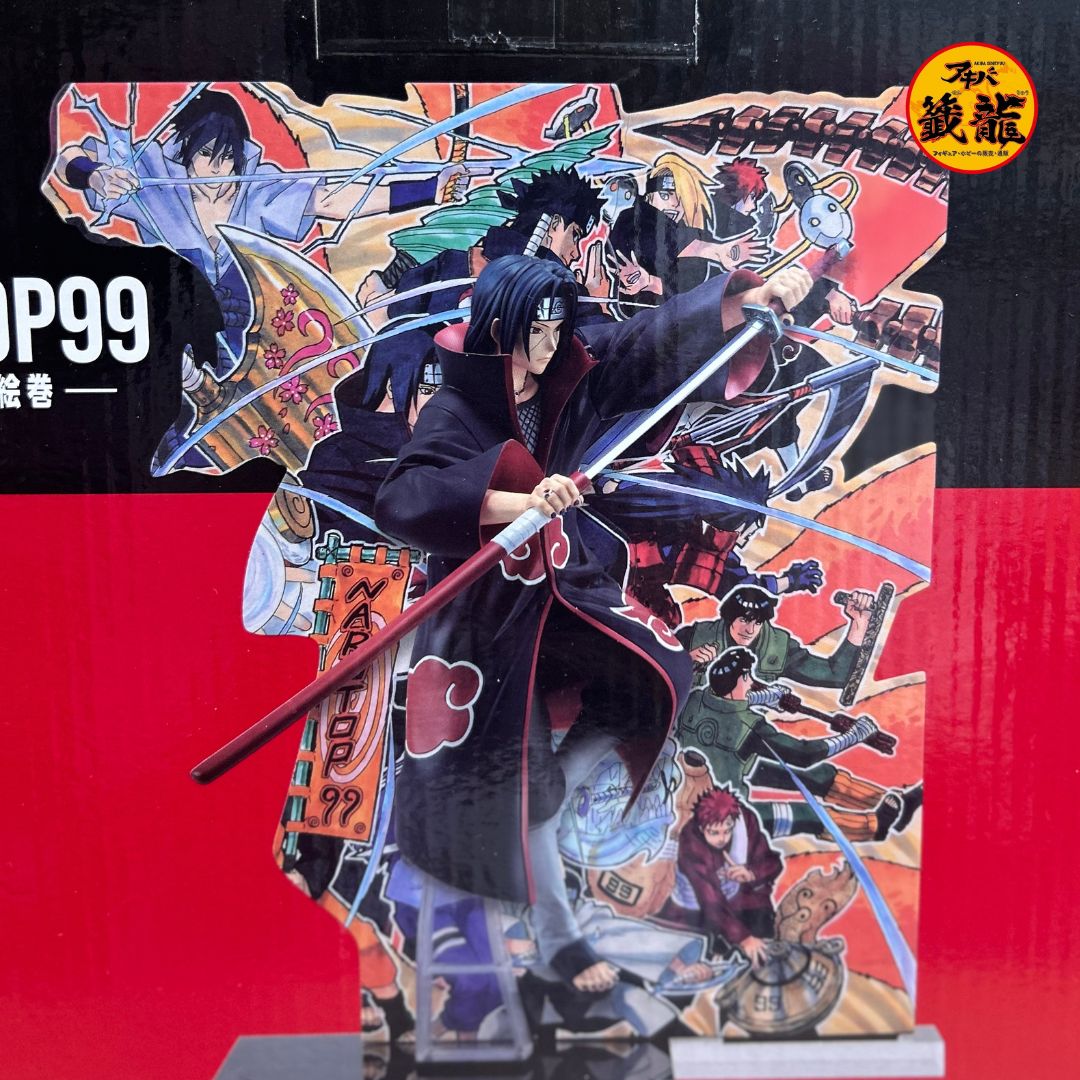 Used item - Ichiban Kuji NARUTO - NARUTOP99 - Gorgeous Shinobi Picture Scroll - D Prize Uchiha Itachi Figure