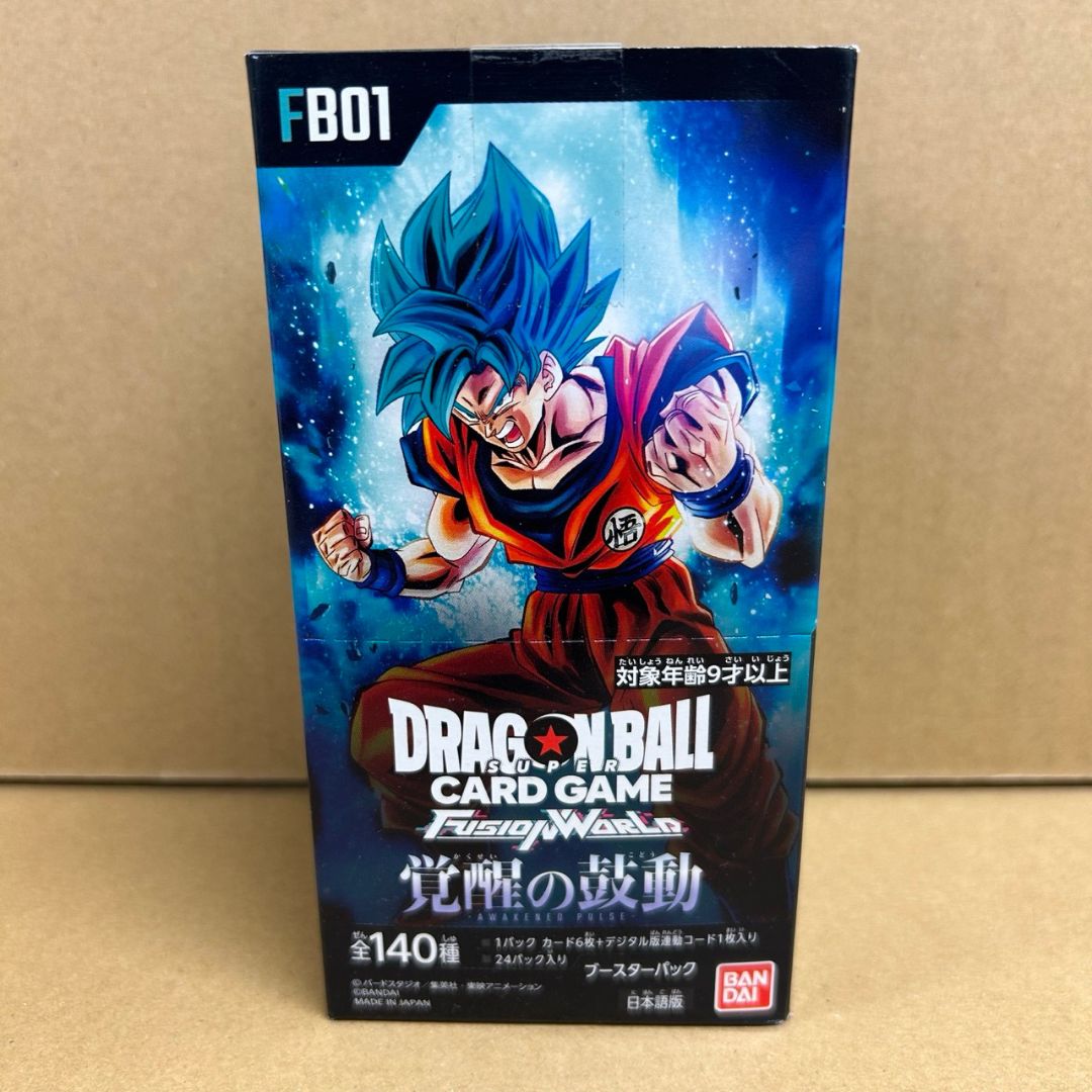 ドラゴンボール カードゲーム 覚醒の鼓動-FB01 1BOX (24パック)