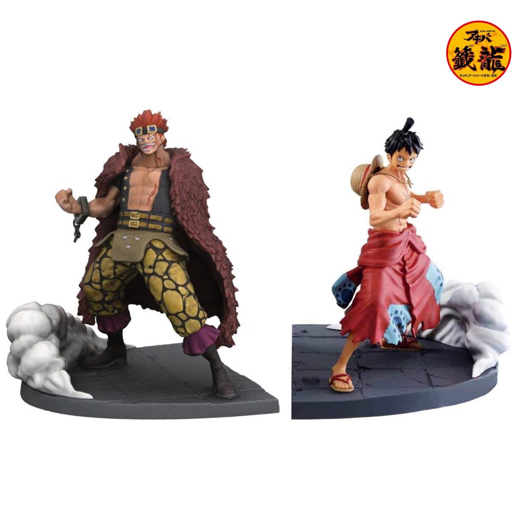 ONE PIECE LOG FILE SELECTION-WORST GENERATION- vol.2 Eustass Kid & Luffy SET Figure