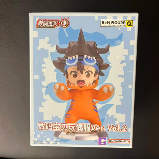 Bandai Namco X BN Figure Q 盲盒系列 - 數碼暴龍大冒險玩偶服系列 第二彈 1個