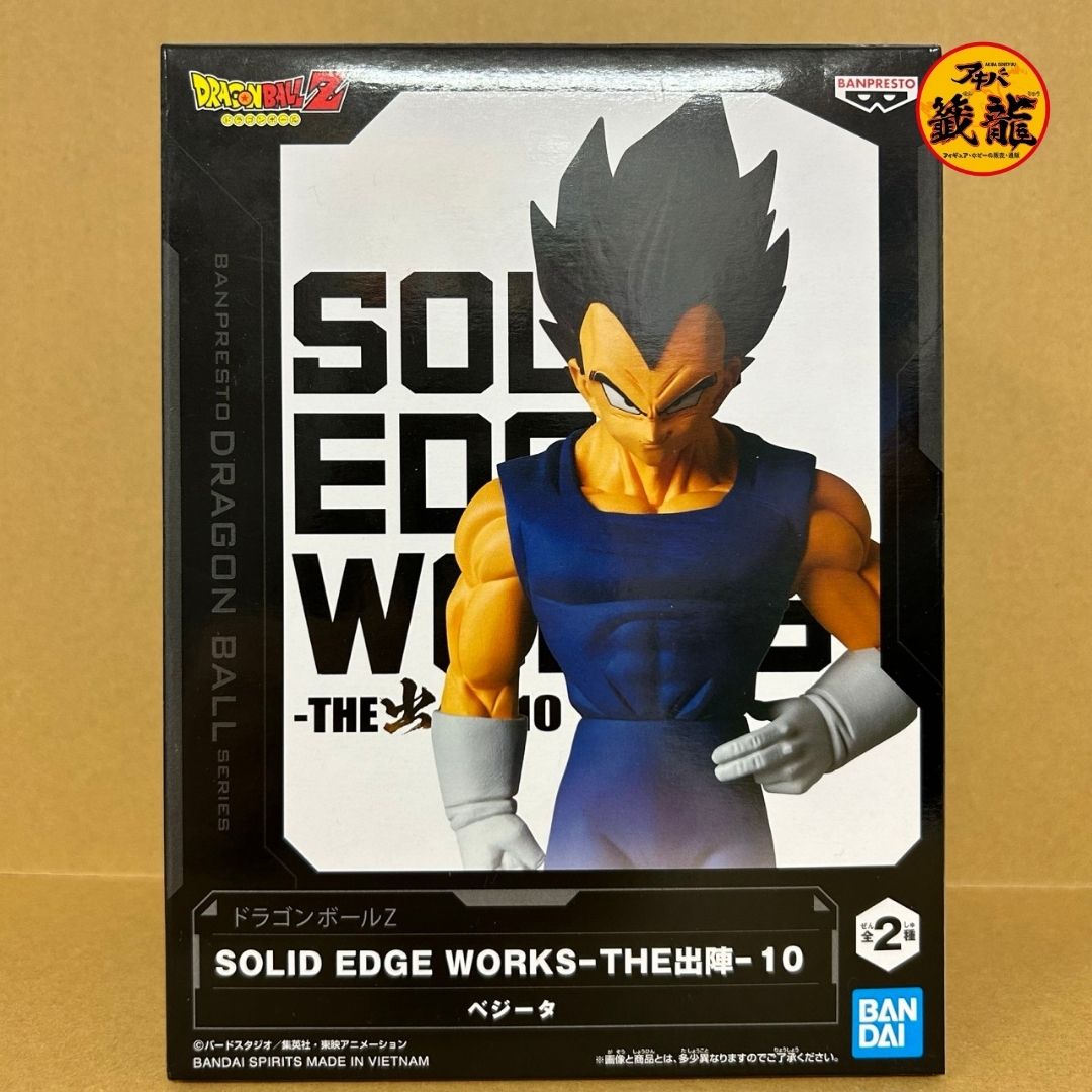 Dragon Ball Z SOLID EDGE WORKS-THE Shutsin-10 Vegeta Figure