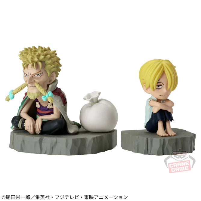 One Piece World Collectible Figure Log Stories -Sanji & Zeff-