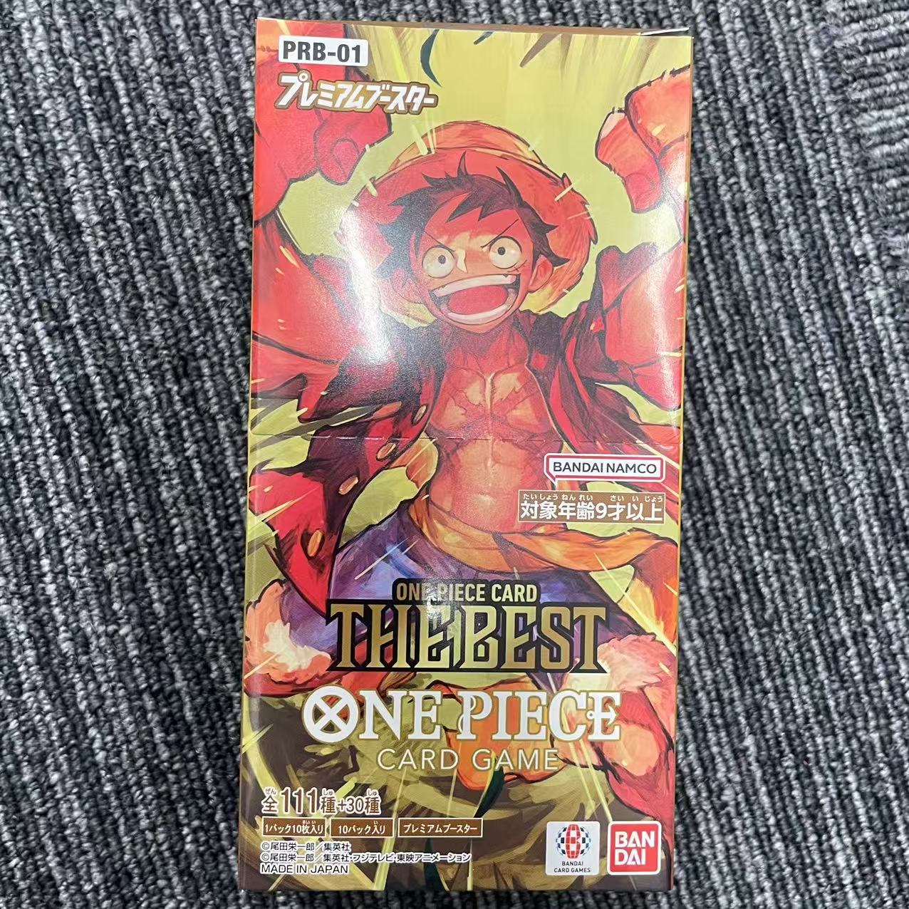 ONE PIECE CARD THE BEST 新品未開封 テープ付き 1BOX