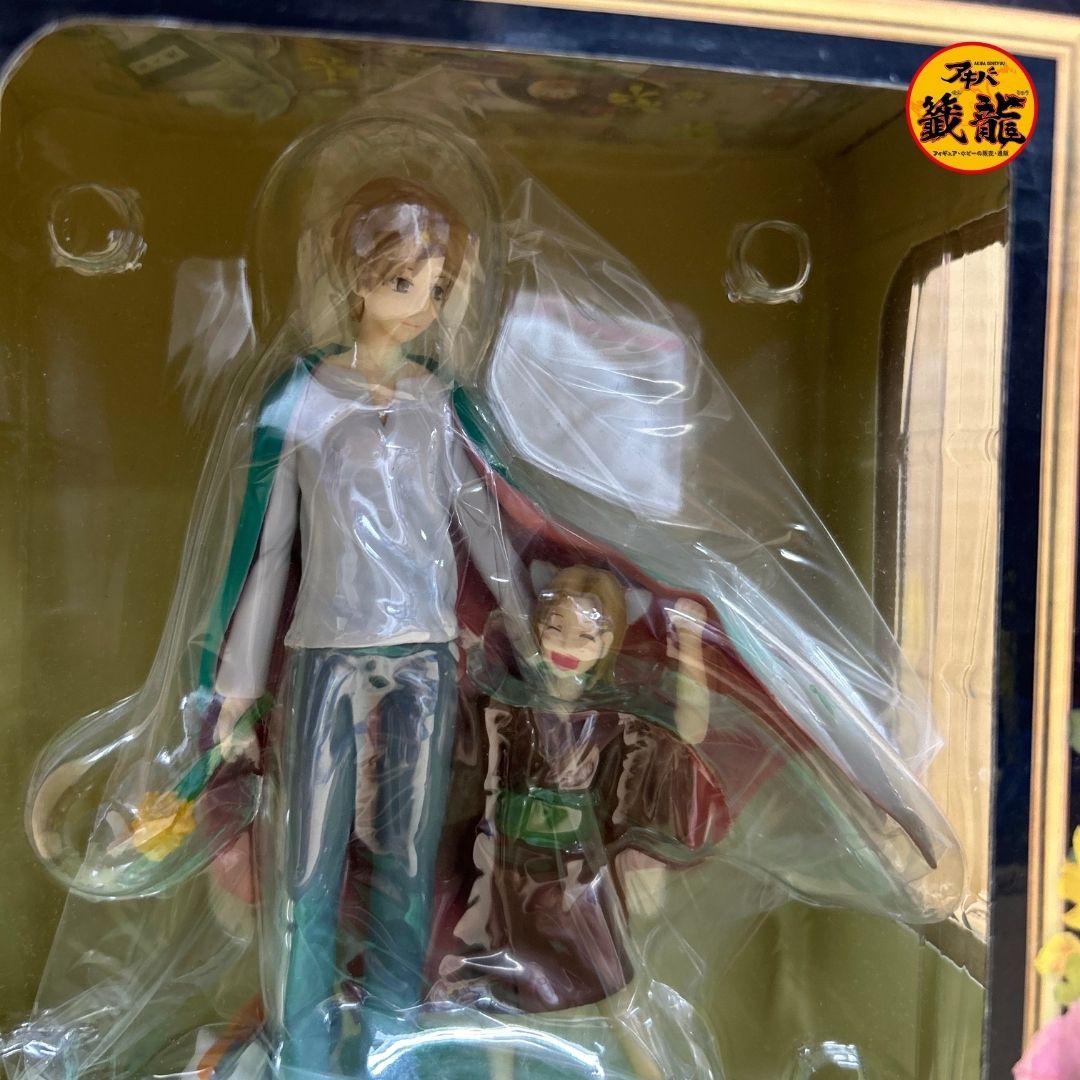 Ichiban Kuji Natsume's Book of Friends Tribute Gallery ~Pressed Flower Story~ B Prize Natsume Takashi & Fox Ko Tribute Figure