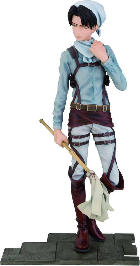 Levi "Attack on Titan" DXF Cleaning Figure