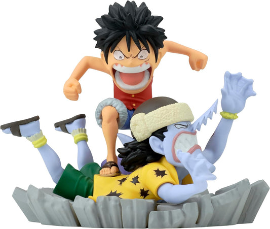 One Piece World Collectible Figure Log Stories -Monkey D. Luffy VS Arlong-