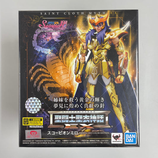 Saint Seiya Cloth Myth EX Scorpion Milo SAINTIA SHO COLOR EDITION Figure