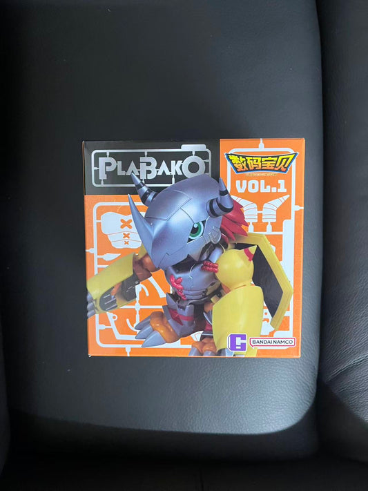 萬代 盲盒 PLABAKO 數碼寶貝大冒險 組裝盲盒 VOL.1  1個