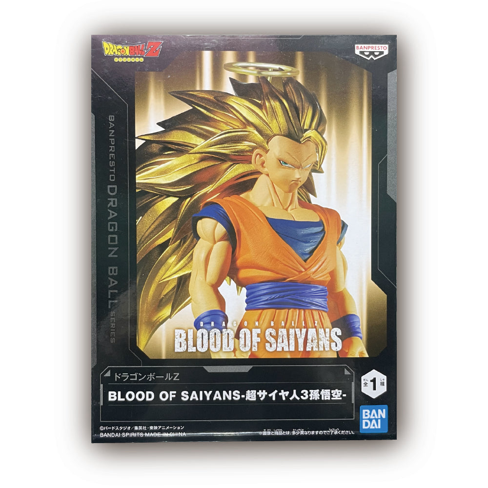 Dragon Ball Z BLOOD OF SAIYANS - Super Saiyan 3 Son Goku - Figure