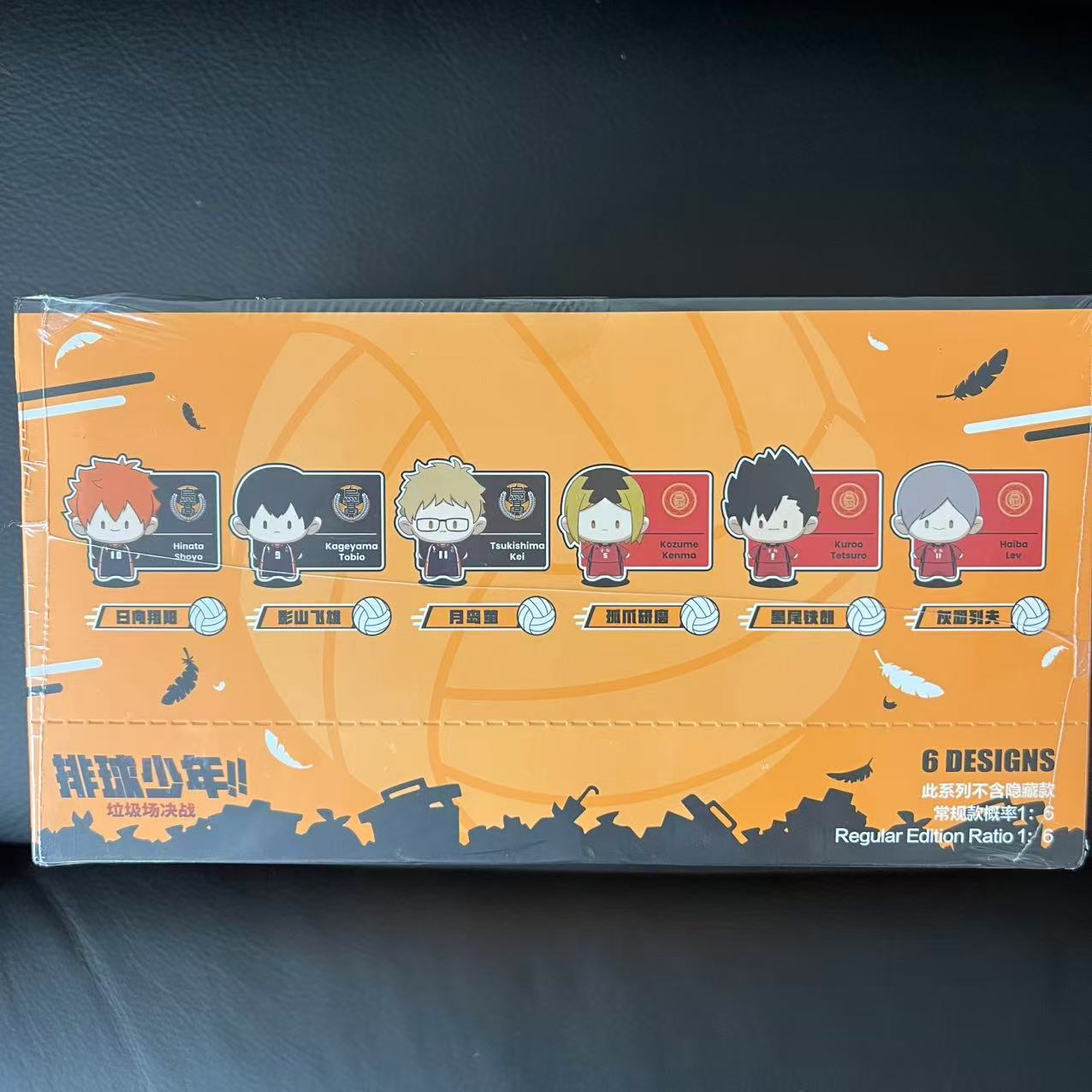 POP MART 泡泡瑪特 排球少年 垃圾場決戰 毛絨徽章系列 1BOX