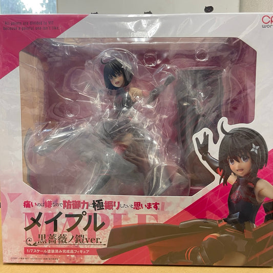 I don't like being hurt, so I want to max out my defense. Maple Black Rose Armor ver. Figure